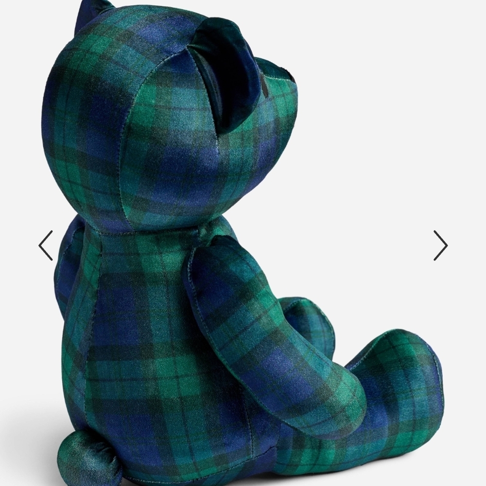 Johnny Was - Mingo Plaid Foral Embroidered Bear - Picture 5 of 7